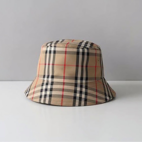 Burberry vintage Check Bucket hat - Picture 8 of 9